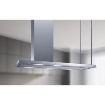 Baraldi - Cappa a isola elea inox 146x60 cm. Camino a sinistra 800 m3/h - inox