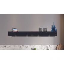 Baraldi - campana mensola parete -cm. 180X48 – Negra - 900 m3/h