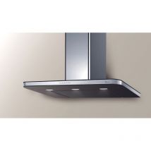Baraldi - Hotte Stivia Parete - Cm. 90 - Inox, Noir ヨ 800 M3/h