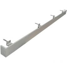 Klose Besser - barandilla de puerta corredera de aluminio anodizado / Tamaño : 1M95cm Aluminium