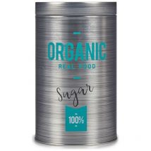 Barattolo Rotondo Zucchero Grigio Latta (10,4 x 18,2 x 10,4 Cm)