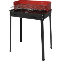 Tuttacasa - Barbacoa de carbón Flavia Mille - Cm 50X35 H.Cm 80
