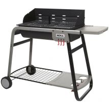 Barbacoa de carbón Azur Pro Negro - l. 120 cm Neka