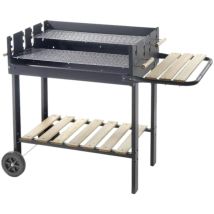 Barbacoa de acero 700x450x820