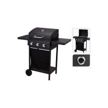 Barbacoa gas 3 quemadores 106x53x101cm