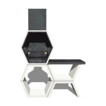 Barbacoa de hormigon Mod 03