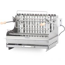 Le Marquier - Barbacoa Mendy de acero inoxidable 54x32