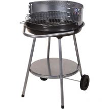 Barbecue-con-ruote-Ø51cm-Nero-altezza-di-cottura-da-65-a-75-cm