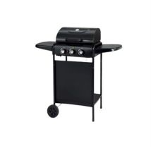 Barbecue à gaz – 3 brûleurs en inox – Surface de cuisson 48 x 42 cm – Cookingbox