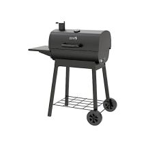 Barbecue A Carbone Semibarile Con Affumicatore Willy 57 C1157 Riglia Inox 57x39 Cm