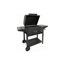 Artigianferro - Barbecue artigianale tipo pesante 127x70cm teseo con coperchio made in Italy