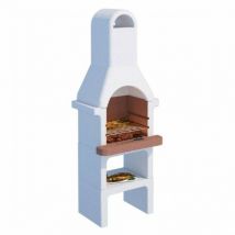 Barbecue a carbonella da giardino in cemento Linea Vz