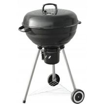 Barbecue à charbon – MG910 – Cuve en acier émaillé, roulettes, étagère inférieure, ventilation ajustable – MASTERGRILL