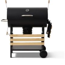 Barbecue A Charbon - Cooking Box - Mike Evolution - 142 X 57 X 112 Cm - Noir