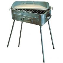 Ferramenta1.com - Barbecue a' charbon de bois avec structure en tole avec grille
