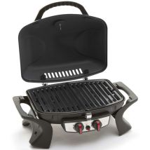 Taddei - Barbecue a Gas gpl Portatile 2 Fuochi Easy Nero