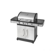 Ompagrill - Barbecue Indianapolis 5 avec 4 bruleurs gaz gpl avec bruleur late'ral et allumage e'lectronique
