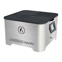 Linea Vz - Barbecue A Pellet Happy Portatile Inox