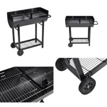Vidaxl - Barbecue au charbon de bois Dakota - barbecue au charbon - barbecues au charbon - Home & Living - Noir