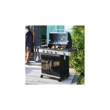 Barbecue au gaz 4 brûleurs et plancha - fidgi