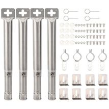 Barbecue au gaz Universel Brûleurs 30,5 à 44,5 cm pour FirePlus Acier Inoxydable pour Grils