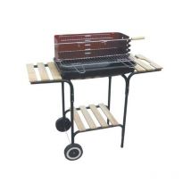 Lapillo - Barbecue Base Bois Rectangulaire 58X38 h 73 00711