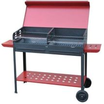 Barbecue charbon – Barbecue Vanessa Grand 100X40 h 88 – Forme, Type de barbecue, Fonction de cuisson, Hauteur, Nombre de foyer(s)