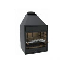 FM - Barbecue bbq grande formato a carbonella e legna 70 cm