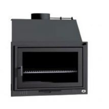 Fm Calefaccion - Barbecue charbon bois avec porte fm BH-100 p à encastrer