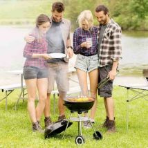 Le Poisson Qui Jardine - Barbecue charbon classique sur roues ø 41,5 cm
