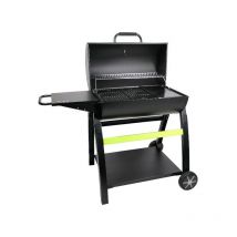 Barbecue charbon Tonino 70 - Ventilation et combustion réglables - Noir - cook in garden