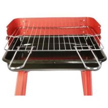 Ohjijinn - Barbecue charbon, Grill d'extérieur compact 10x35x30 cm