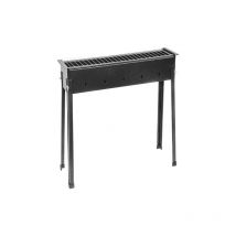 Mille - barbecue cuire brochettes de charbon cm 80x15x70 h grill braises charbons