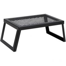 Mophorn - Barbecue de camp pliable foyer portable en acier pour camping et pique-niques en plein air