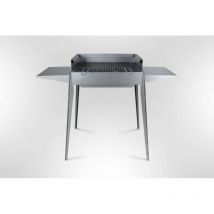 El Gaucho - Barbecue de charbon de bois en acier inoxydable Asado