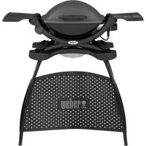 Barbecue électrique Weber Q1400 - Gris Anthracite - Avec Stand