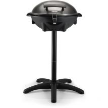 Barbecue Elettrico BQ-2816, Supporto, Coperchio, Griglia in Alluminio pressofuso,