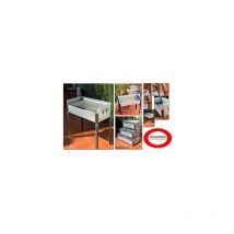 Barbecue en fer galvanisé 25x45x23 BG-45