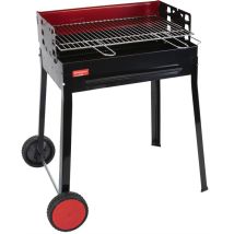Barbecue charbon Comunita – Acier – 80 cm de hauteur – 70 cm de longueur – 41 cm de profondeur – FERRABOLI