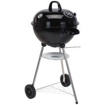 Progarden - Barbecue sphérique ø 47 x 90 cm, noir