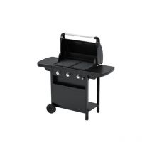 Camping gaz - Barbecue gaz class 3L compact 3 brûleurs en acier - Surface de cuisson 60x35 cm - l 124 x p 55 x h 109 cm