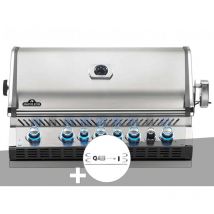 Barbecue gaz encastrable Prestige Pro 665 inox avec rôtissoire - Napoleon