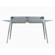 Stilprojectstore-casa E Ufficio - Barbecue in acciaio inox a carbonella - Etna Maxi 120x40