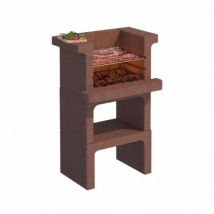 Linea Vz - Barbecue in cemento a carbonella per giardino