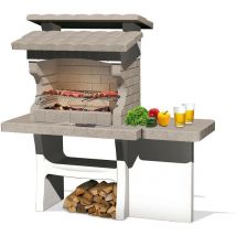 Bricoshop24 - Barbecue in Muratura bbq in Cemento a Carbonella Legna da Giardino