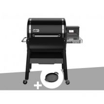 Barbecue à pellets Weber Smokefire EX4 gbs + Plancha
