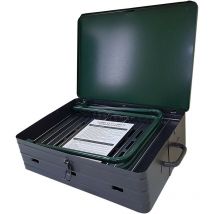 Mediawave Store - Barbecue pliable avec valise BAR007 42x31xH80 cm avec grille en acier