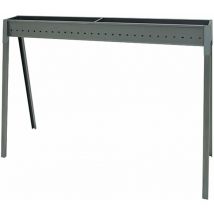 El Gaucho - Barbecue pour brochettes avec des pieds brochette Grill 100x32xH79 cm. - Braciere: 100x11 cm.