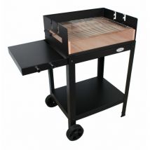 Imor - Barbecue menorca du bois et du charbon, en acier émaillé