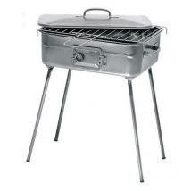 Bighouse It - Four pique-nique rectangulaire fornacella en plaque barbecue charbon de bois avec grill